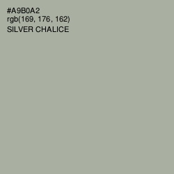 #A9B0A2 - Silver Chalice Color Image